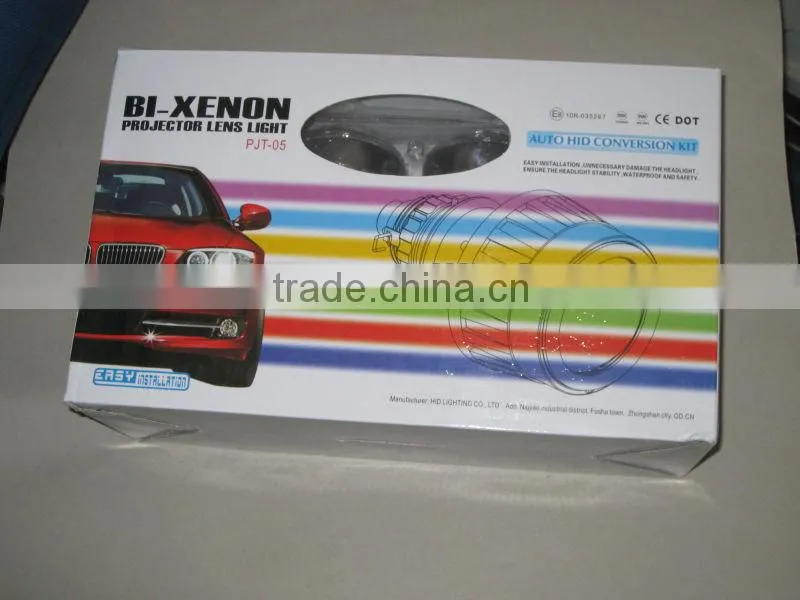 H4 Bixenon HID Projector Lens G5 HID Headlight with Angle Eyes
