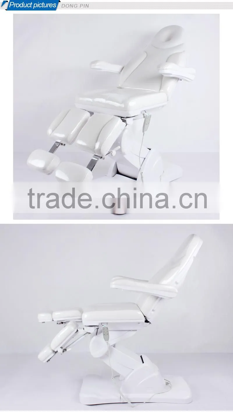beauty salon furniture electric massage facial beds with ary;ic base