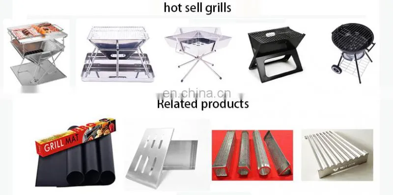 cheap ningbo charcoal grill Garden BBQ Grill Folding Outdoor Charcoal Smoker imported portable charcoal grill
