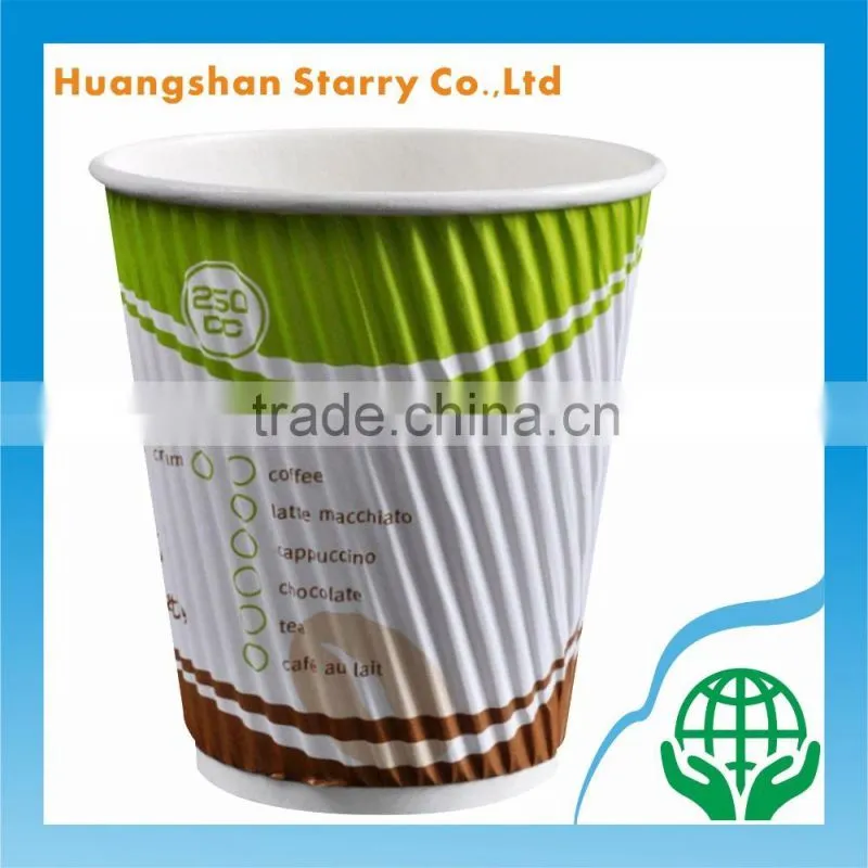 High Quality Wholesale Corrugated Cup Customized