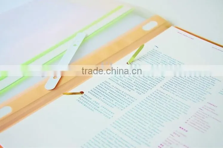 hot selling pp material soft cover file folder