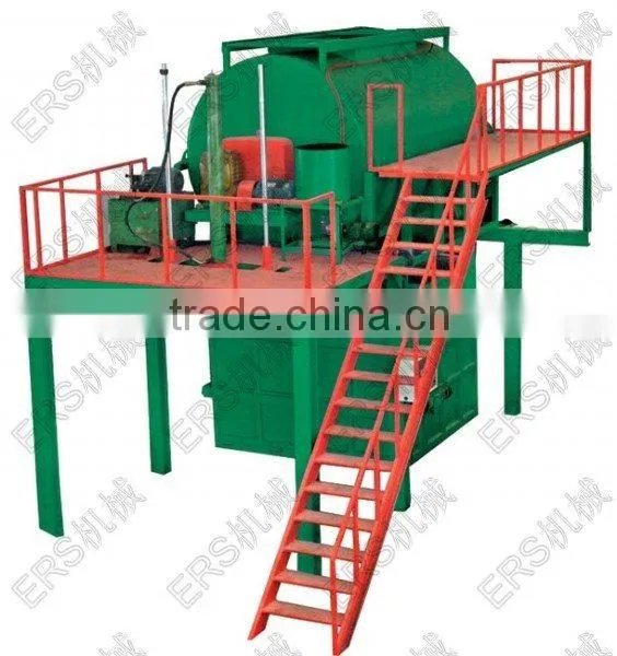 Waste foam scraps recycling rebonded foam making machine