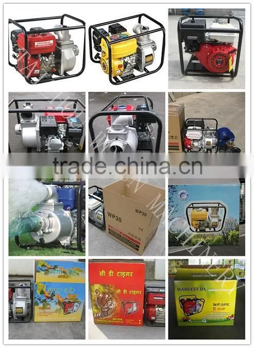 Hot sale! high quality small portable cheap high pressure agriculture gasoline water pump pump