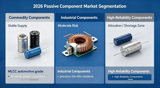 Passive Components, Massive Risks: Navigating the 2026 Resistor & Capacitor Market Fluctuations.