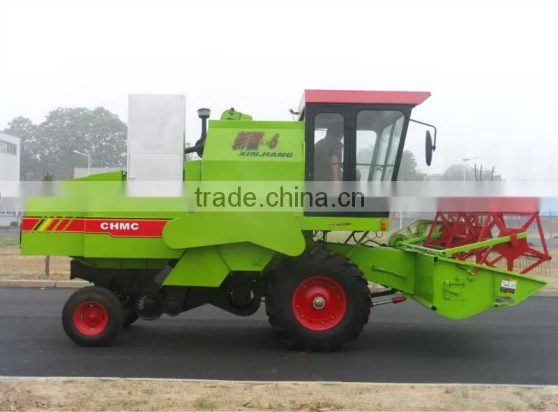 4LZ-6 Hot sale combine wheat and paddy rice harvester