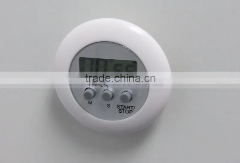 5 Color In Stock Yellow/Orange/White/Blue/Purple Factory Price Electronic Round Count Down Timer