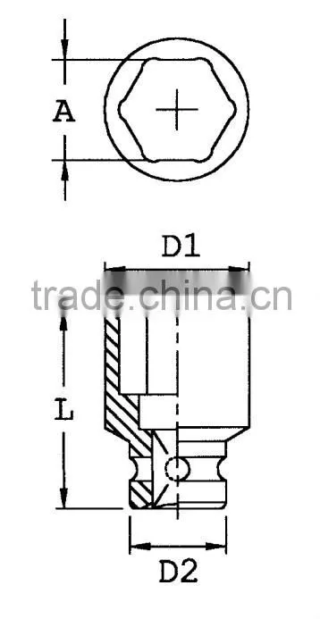 hand tools carbon steel socket wrench