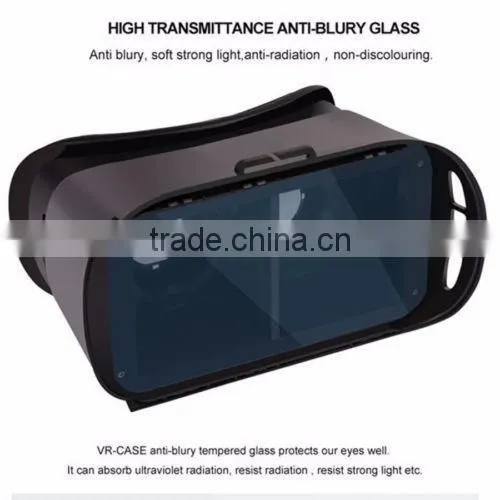 3D VR BOX Case Virtual Reality Glasses Movies Games Case For 3.5-6.0 inch Phone