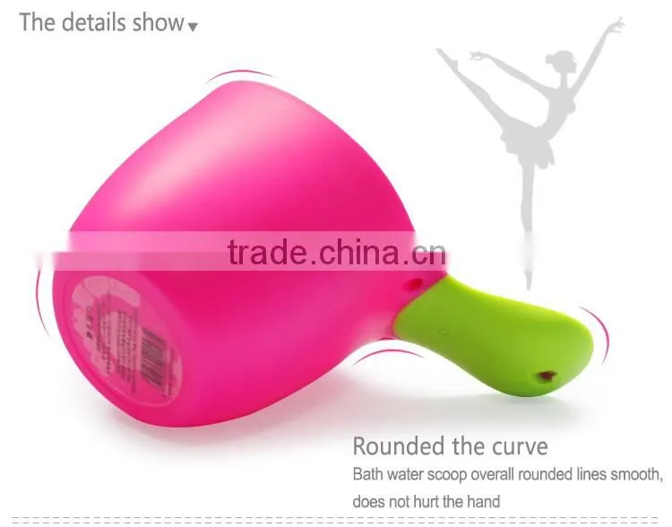 factory directly supply scoop with soft rubber handle