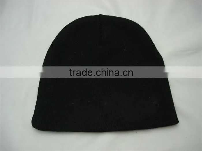 Fashion Blank for Men Knitted Beanie Hat