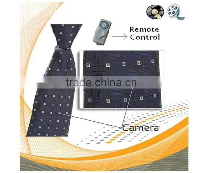 Neckties 720p Hidden 4G spy tie Camera Mini Camcorder audio video recorder mini hidden camera with remote control Detection DVR
