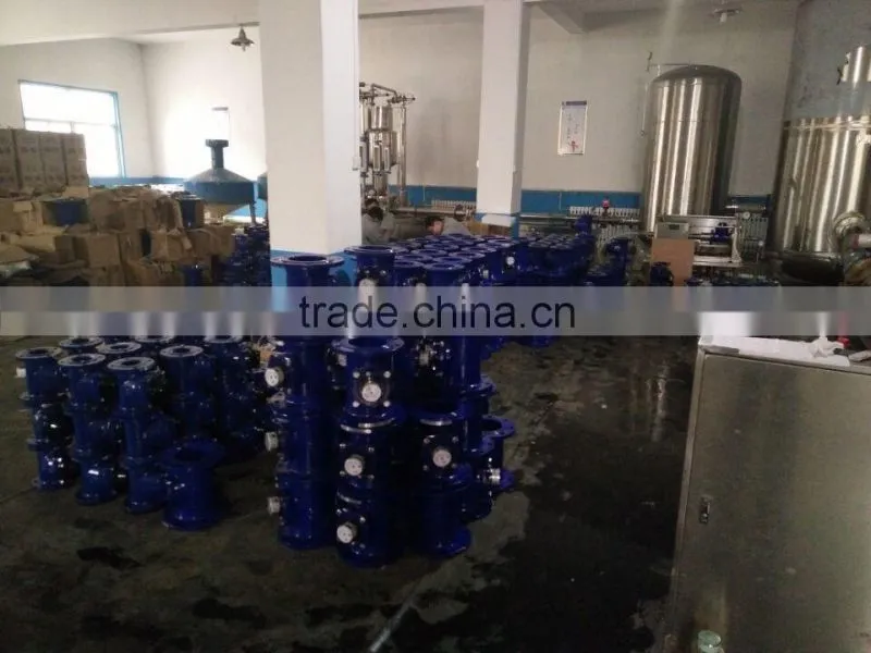 Horizontal type dry dial industrial water flow meter LXLC50-300