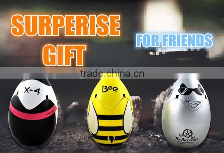 New model 4ch 6 axis rc Quadcopter 7.9 cm Cute Cartoon flying egg toy