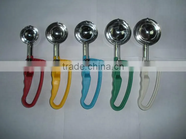 stainless steel ice cream scoop ice cream scoop and stack