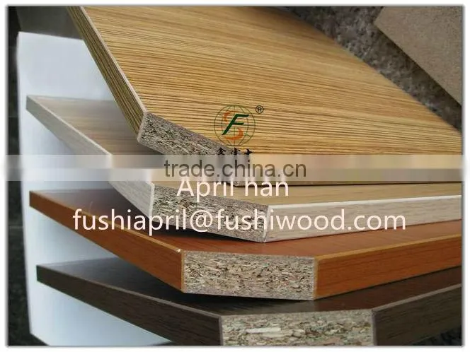 melamine particle board 18mm red beech
