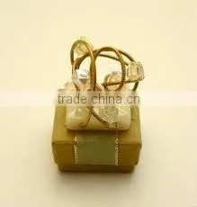 Customized gold paper packaging box