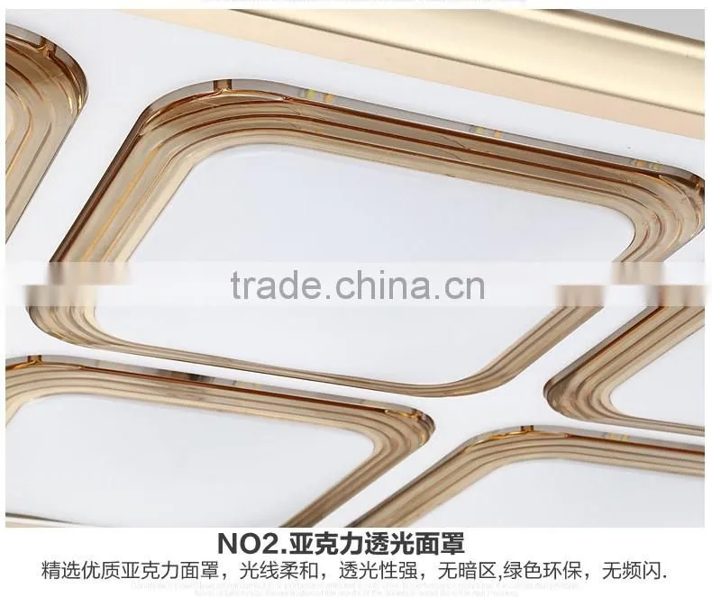 Aluminum alloy frame lighting China led ceiling acrylic ceiling lamp