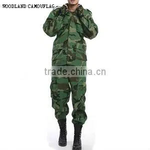 Woodland camouflage military Uniform