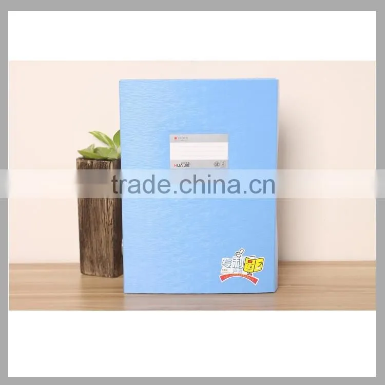 A4 PP poly file box with name card holder