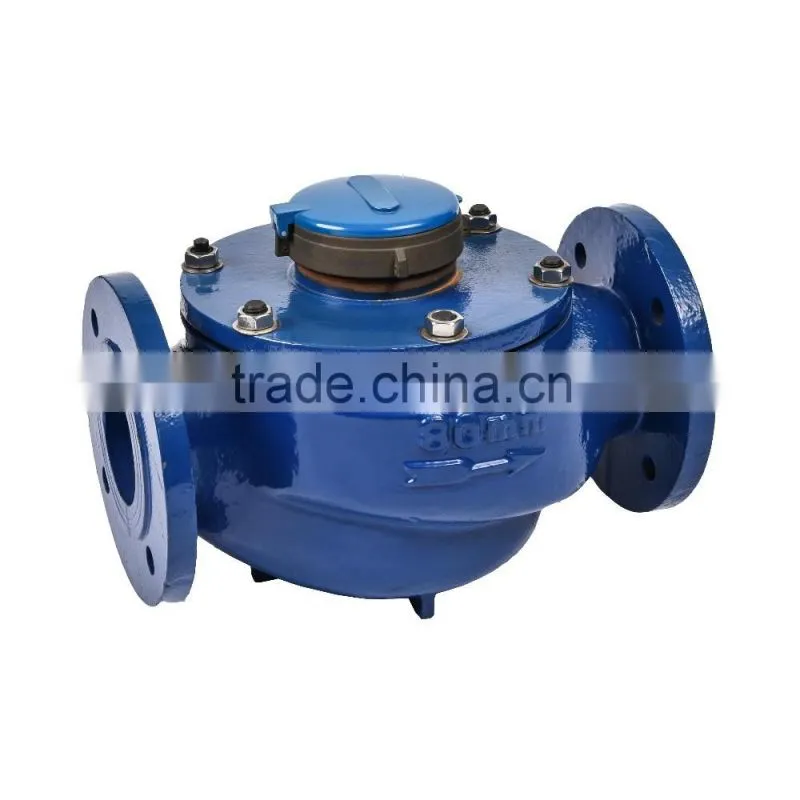 LXS-(50-150)C Rotary Vane Wheel Woltman Water Flow Meter Industrial Water Meter