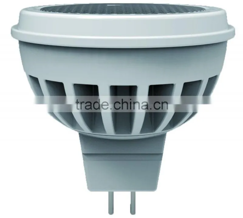 5W LED spotlight mr16 24/36 degree AC100-240V 400 Lumen spot light
