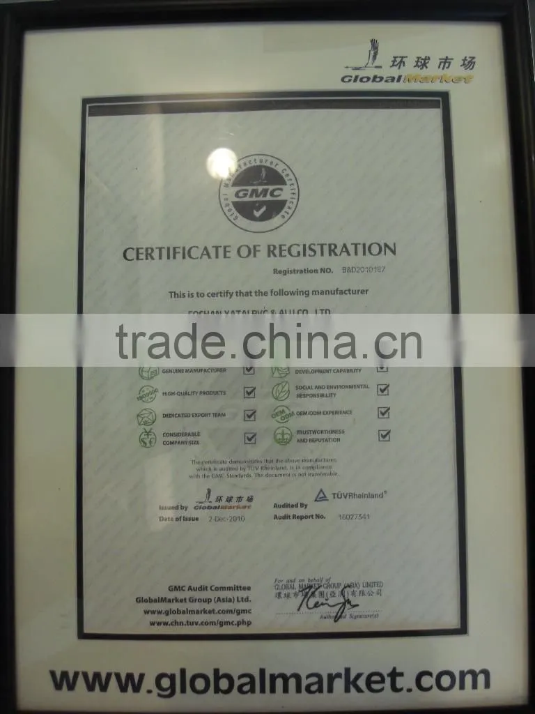 aluminum extrusion profile industrial profile 6063 6061 Anodized