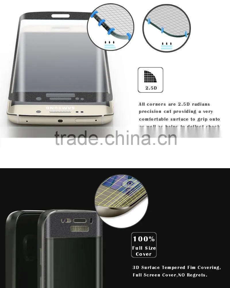 hot product 9H 3D full cover glass screen protector for iphone6