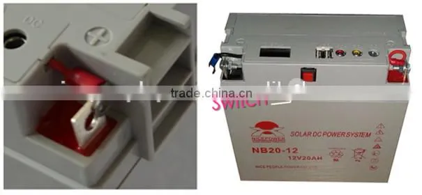 Fast Charging 12v 20ah lead acid battery Mini Solar power station