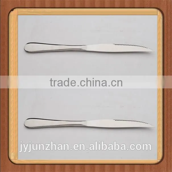 Stainless flatware knife made by Junzhan factory and low price