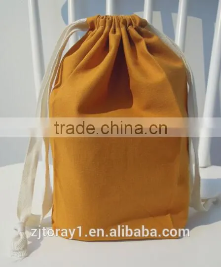 Small Size Custom Designer Promotional Cloth Drawstring Bag