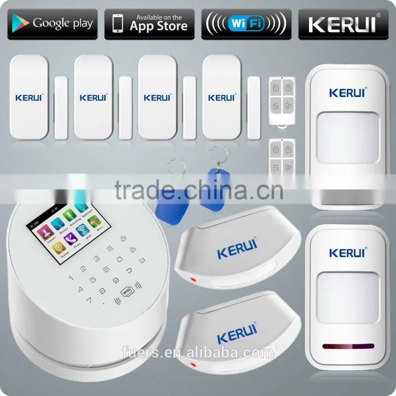 2016 KERUI W2 gas detector for wireless home alarm system