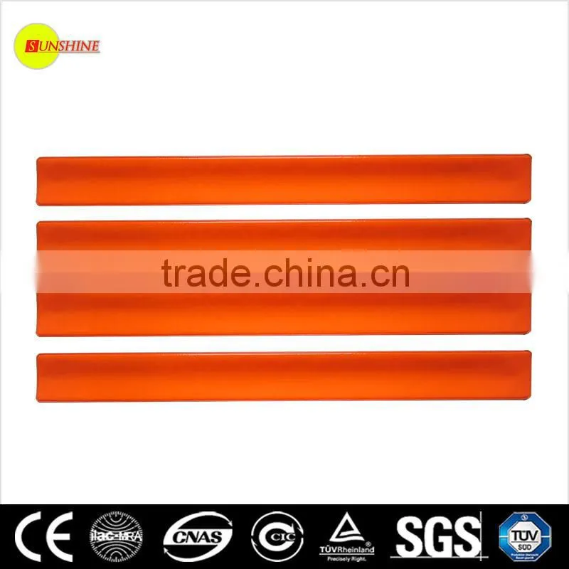 EN716P reflective slap wrist band/ snap wrist band
