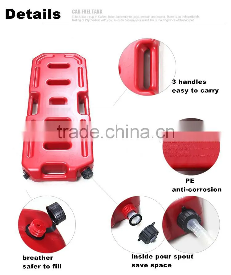 3L Portable Fuel Tank Jerry Can Small