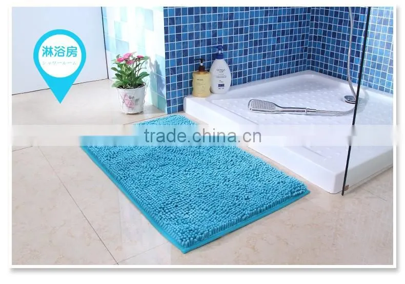 memory foam dirt absorbent microfiber chenille outdoor carpet design