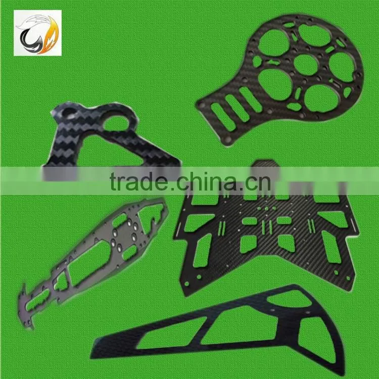 carbon fiber sheet plate 1mm 1.5mm 2mm For Model Plane