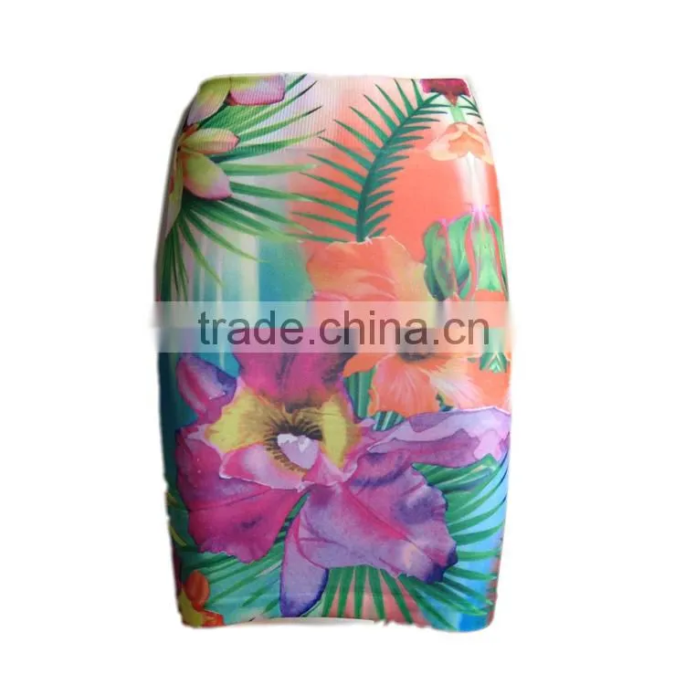 sexy pictures of mature women with short skirt seamless printed skirt