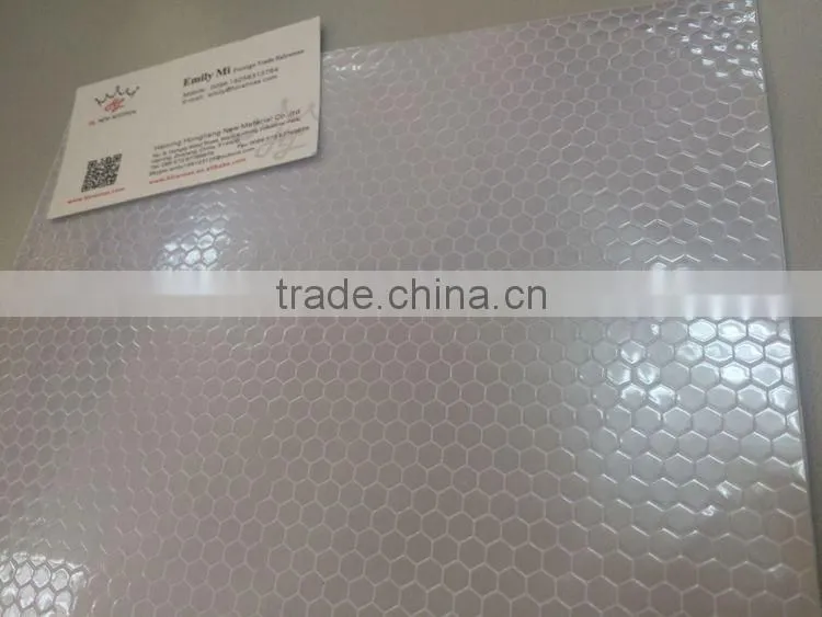 Reflective sticker banner, self adhesive vinyl