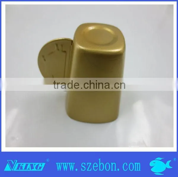 High quality customized logo stainless steel gold painted for advanced bar