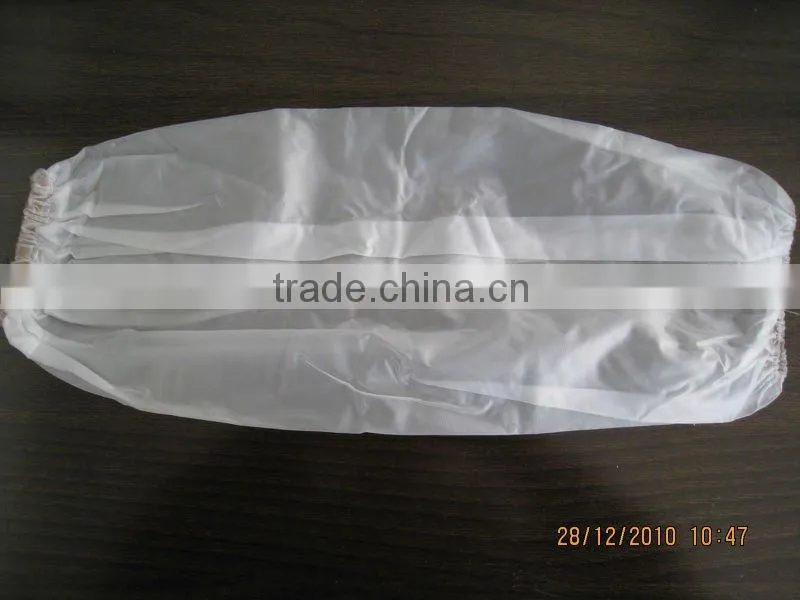 Disposable plastic raincoat sleeve/PVC Sleeve/ Waterproof Sleeve Cover