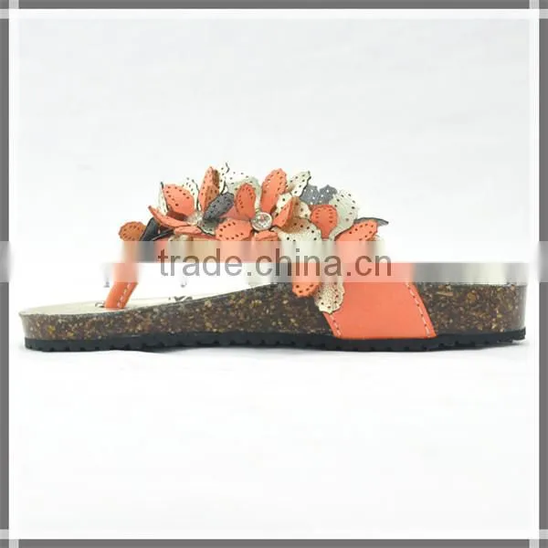 High quality child nude beach slipper and fashion kids beach slipper