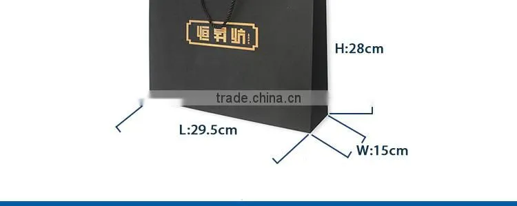 Logo printed paperbags eco bag reusable shopping bag