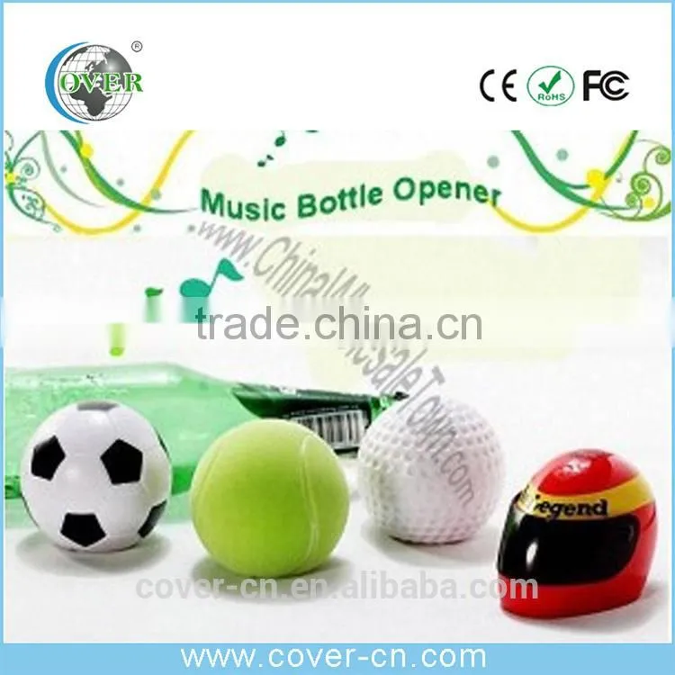 Custom plastic wine opener with sound