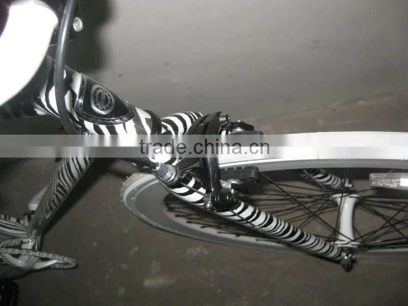 700C colorful zebra skin hot selling fixed gear bike/bicycle double wall fixed gear bike/bicycle