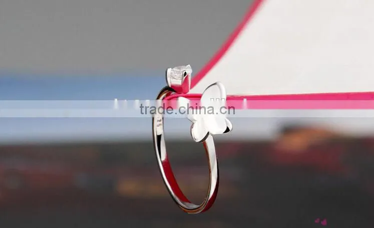 Cheap China Wholesale Micro pave setting 925 Silver Jewelry