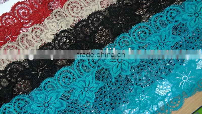 APN4064Y-16CM-handcut swiss voile lace trimming swiss voile lace in guangzhou for women underwear