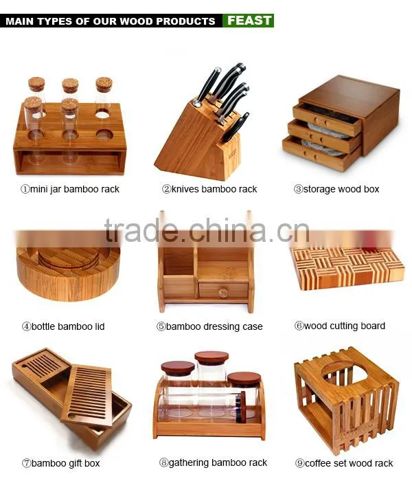new style popular bamboo spice grinder
