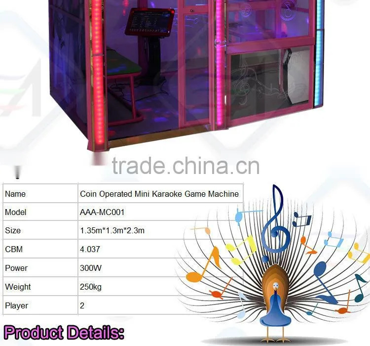 Jukebox Karaoke Machine Coin Pusher Music Machine