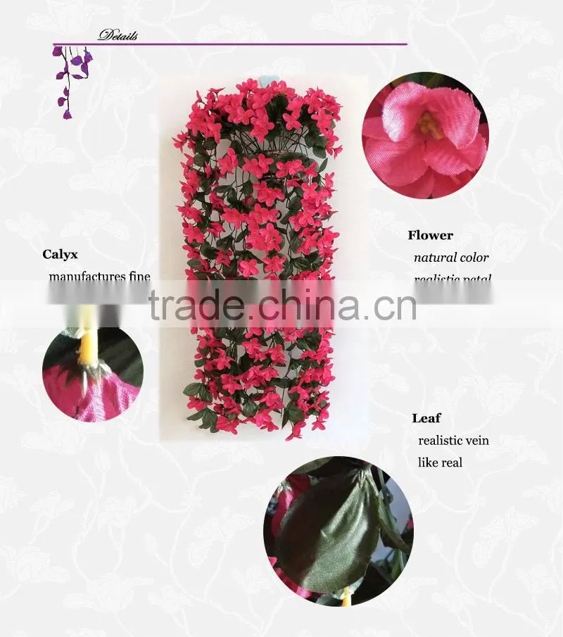 silk flower garland artificial wisteria flower