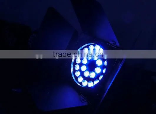 Newest hot selling 24x15W LED par64 lighting RGBAW + UV 6 in 1 par can indoor