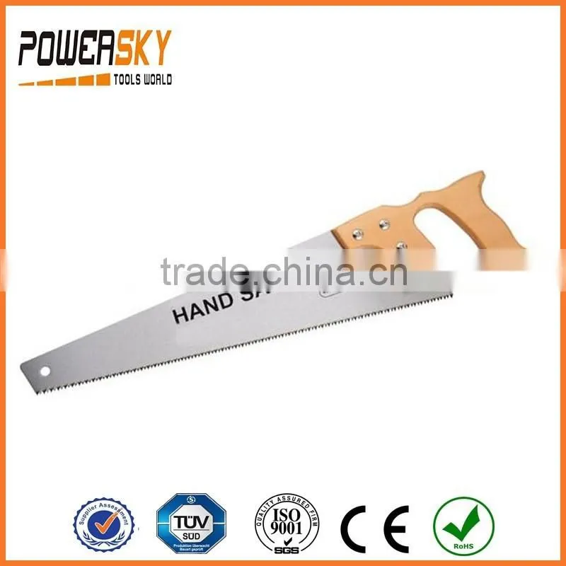14" 16" 18" 20" 22" 24" 65Mn Wood Cutting Hand Saw Wooden Handle